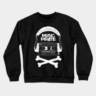 Music pirate Crewneck Sweatshirt